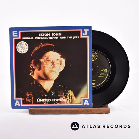 Elton John Pinball Wizard 7" Vinyl Record - Front Cover & Record