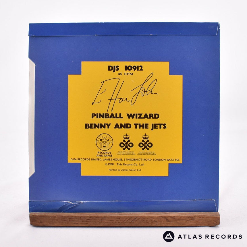 Elton John - Pinball Wizard - 7" Vinyl Record - EX/EX