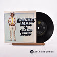 Elton John Rocket Man 7" Vinyl Record - Front Cover & Record