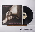 Elton John Sleeping With The Past LP Vinyl Record - Front Cover & Record