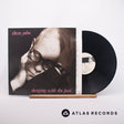 Elton John Sleeping With The Past LP Vinyl Record - Front Cover & Record