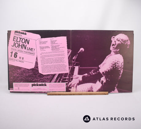 Elton John - The Elton John 'Live' Collection - 2 x LP Vinyl Record - EX/VG+