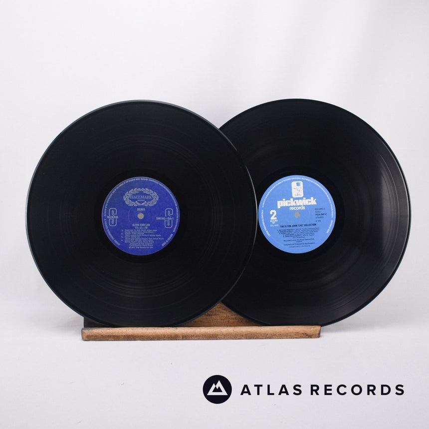 Elton John - The Elton John 'Live' Collection - 2 x LP Vinyl Record - EX/VG+