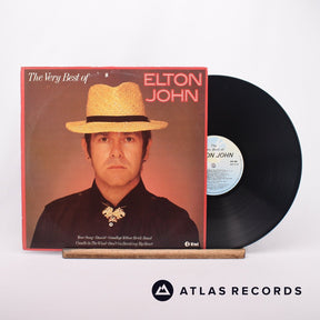 Elton John The Very Best Of Elton John LP Vinyl Record - Front Cover & Record