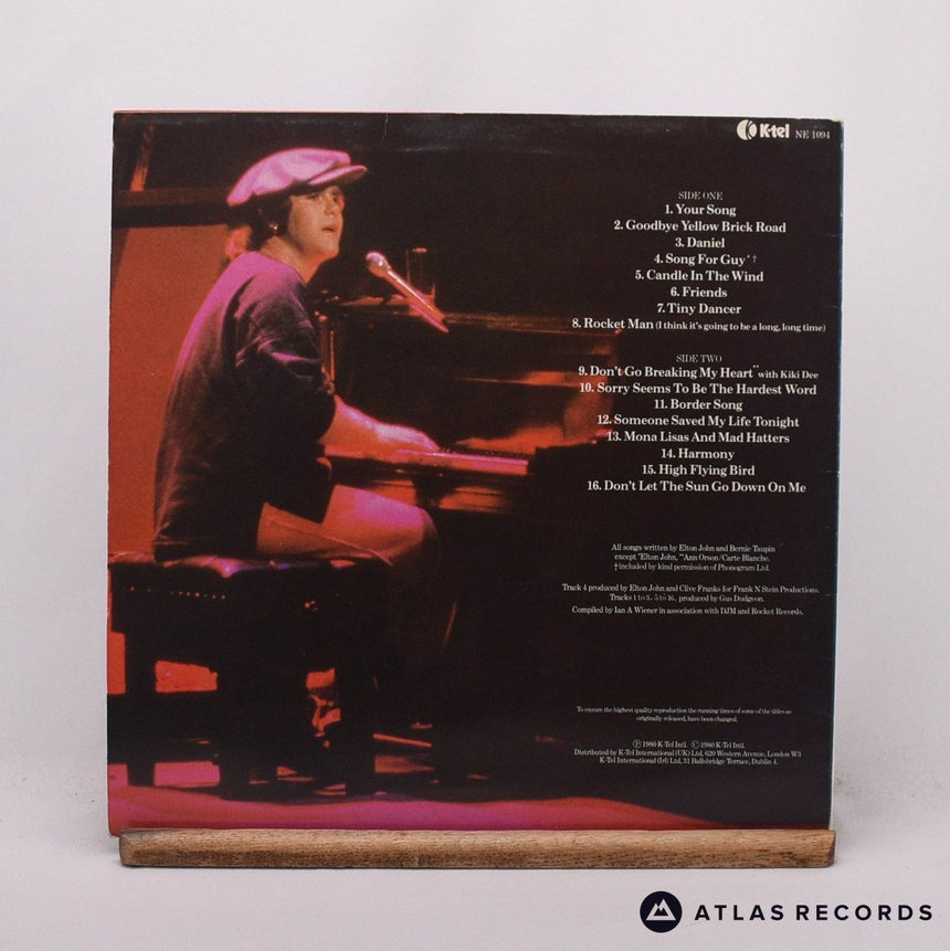 Elton John - The Very Best Of Elton John - LP Vinyl Record - VG+/EX