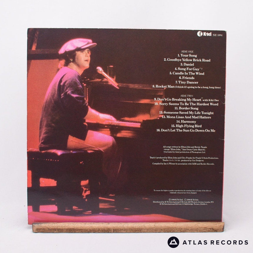 Elton John - The Very Best Of Elton John - LP Vinyl Record - EX/VG+