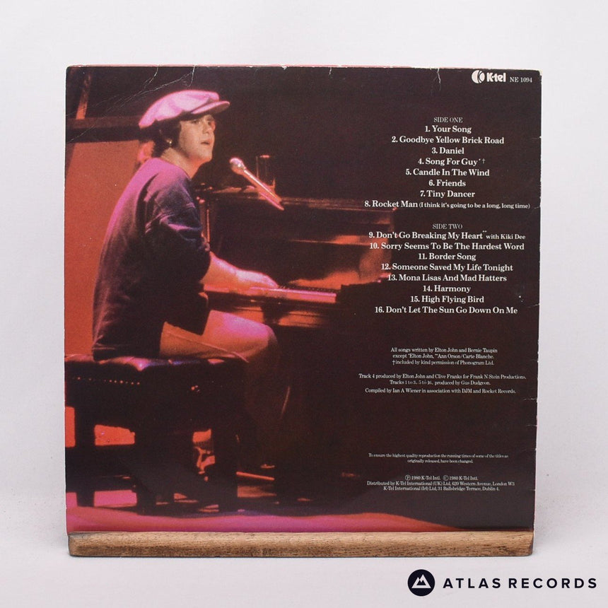 Elton John - The Very Best Of Elton John - LP Vinyl Record - VG+/VG+