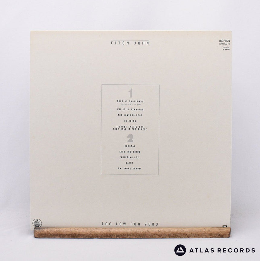 Elton John - Too Low For Zero - LP Vinyl Record - EX/EX