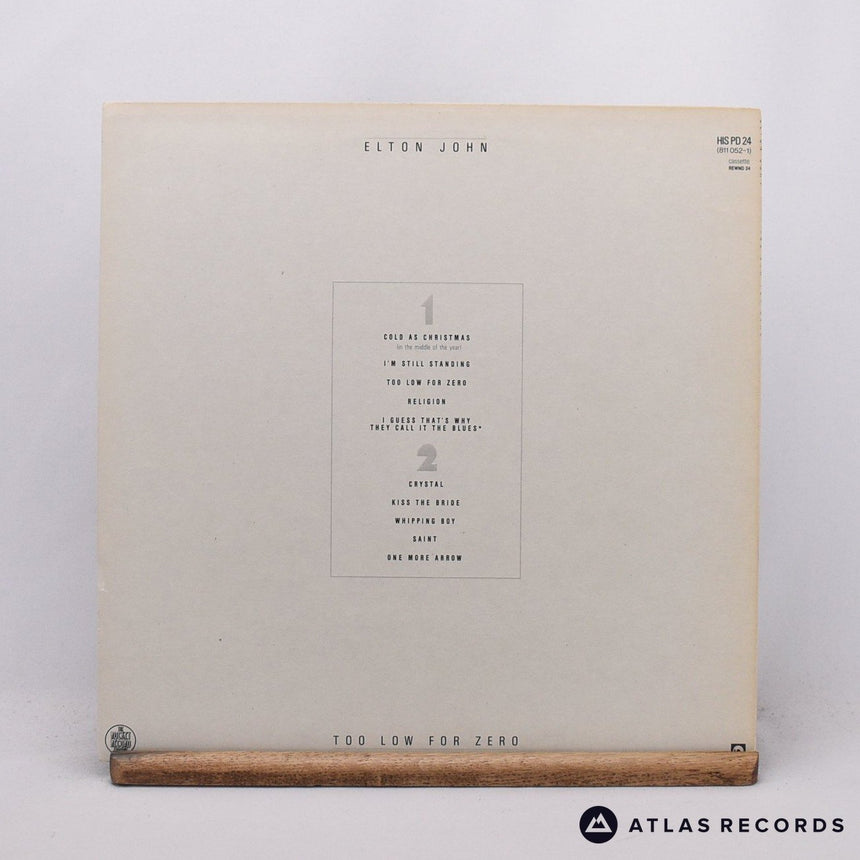Elton John - Too Low For Zero - LP Vinyl Record - EX/EX