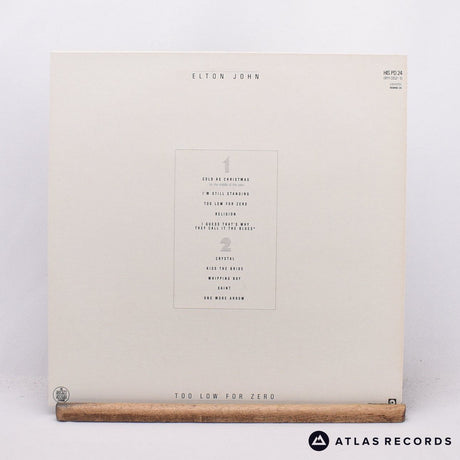 Elton John - Too Low For Zero - LP Vinyl Record - EX/EX
