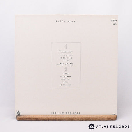 Elton John - Too Low For Zero - LP Vinyl Record - EX/EX