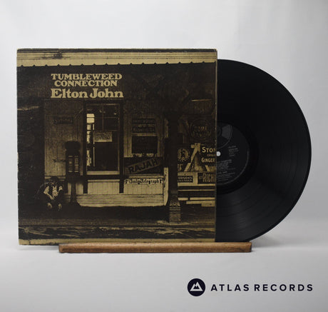 Elton John Tumbleweed Connection LP Vinyl Record - Front Cover & Record