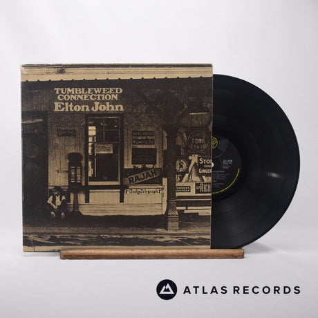 Elton John Tumbleweed Connection LP Vinyl Record - Front Cover & Record