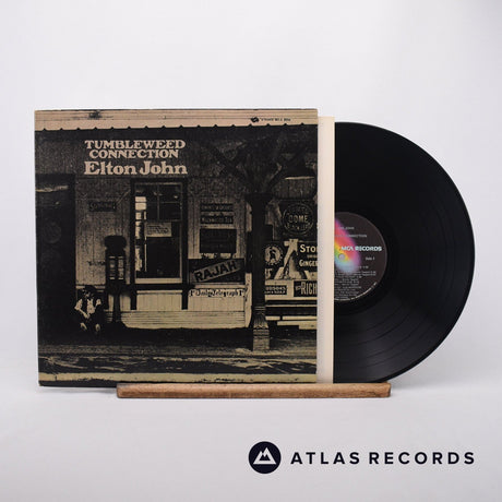 Elton John Tumbleweed Connection LP Vinyl Record - Front Cover & Record
