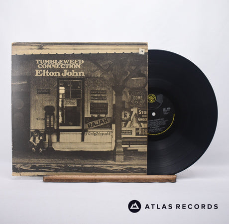 Elton John Tumbleweed Connection LP Vinyl Record - Front Cover & Record
