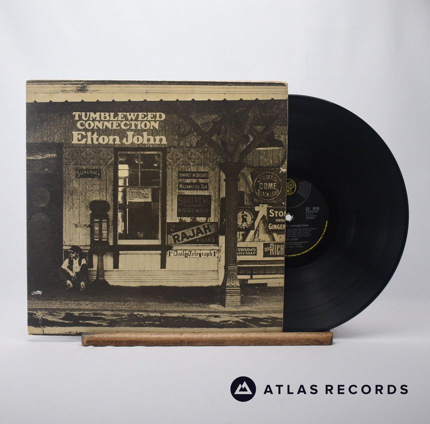 Elton John Tumbleweed Connection LP Vinyl Record - Front Cover & Record