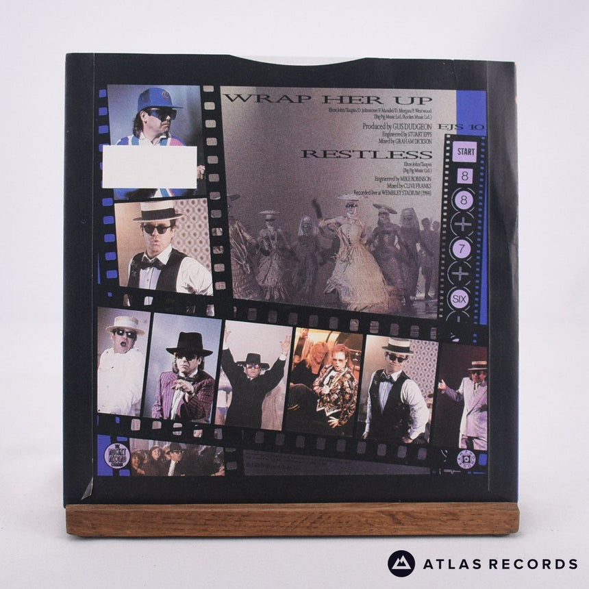 Elton John - Wrap Her Up - Misprint 7" Vinyl Record - EX/EX