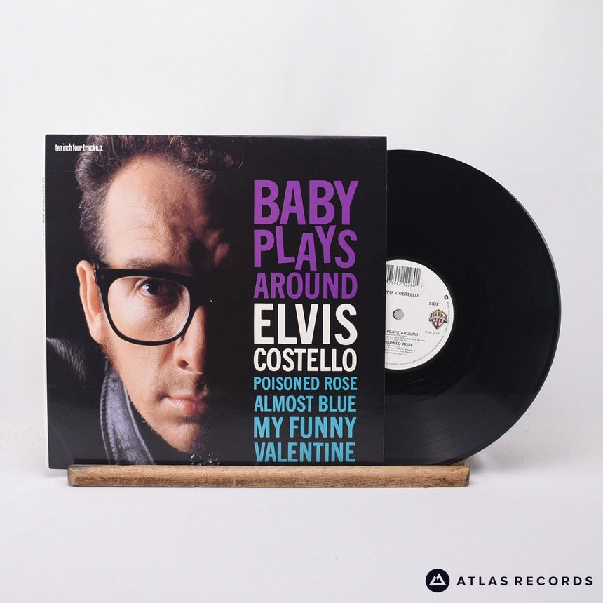 Elvis Costello - Baby Plays Around - 10" Vinyl Record - EX/VG+