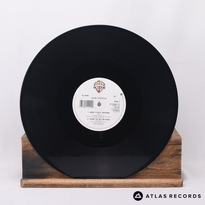 Elvis Costello - Baby Plays Around - 12" Vinyl Record - EX/VG+