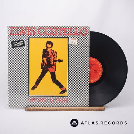Elvis Costello My Aim Is True LP Vinyl Record - Front Cover & Record