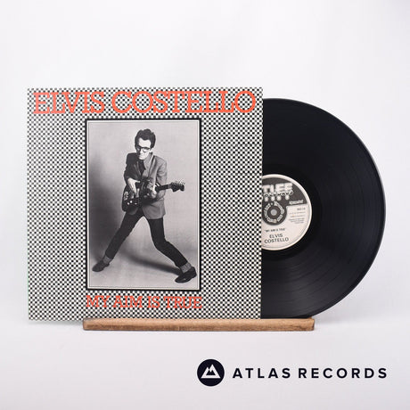 Elvis Costello My Aim Is True LP Vinyl Record - Front Cover & Record