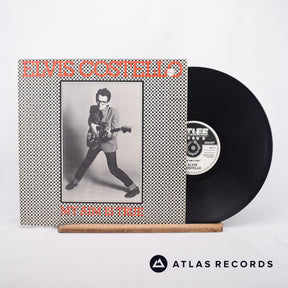 Elvis Costello My Aim Is True LP Vinyl Record - Front Cover & Record