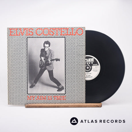 Elvis Costello My Aim Is True LP Vinyl Record - Front Cover & Record