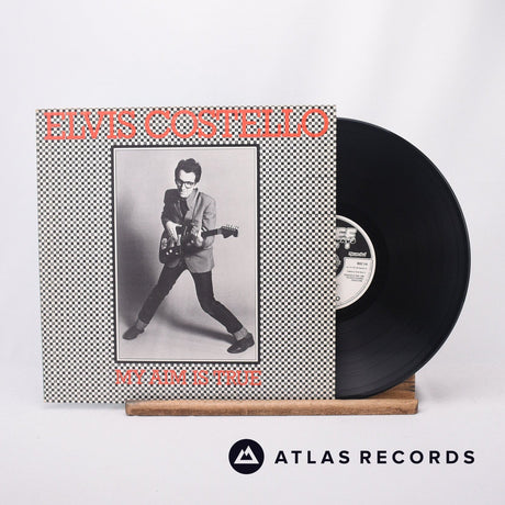 Elvis Costello My Aim Is True LP Vinyl Record - Front Cover & Record