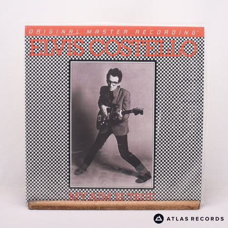 Elvis Costello My Aim Is True LP Vinyl Record - Front Cover & Record