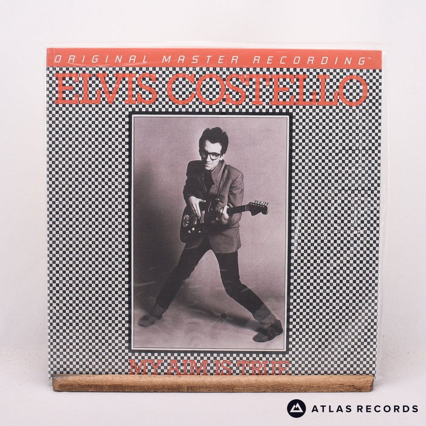 Elvis Costello My Aim Is True LP Vinyl Record - Front Cover & Record