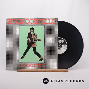 Elvis Costello My Aim Is True LP Vinyl Record - Front Cover & Record