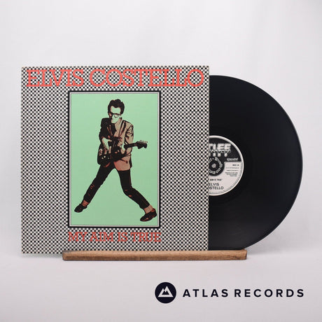 Elvis Costello My Aim Is True LP Vinyl Record - Front Cover & Record