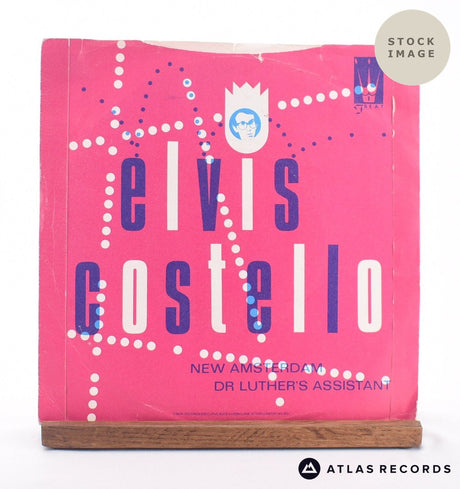 Elvis Costello New Amsterdam 7" Vinyl Record - Reverse Of Sleeve