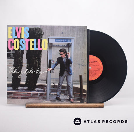 Elvis Costello Taking Liberties LP Vinyl Record - Front Cover & Record