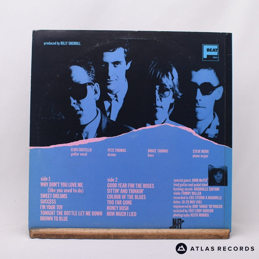 Elvis Costello & The Attractions - Almost Blue - LP Vinyl Record - VG+/EX