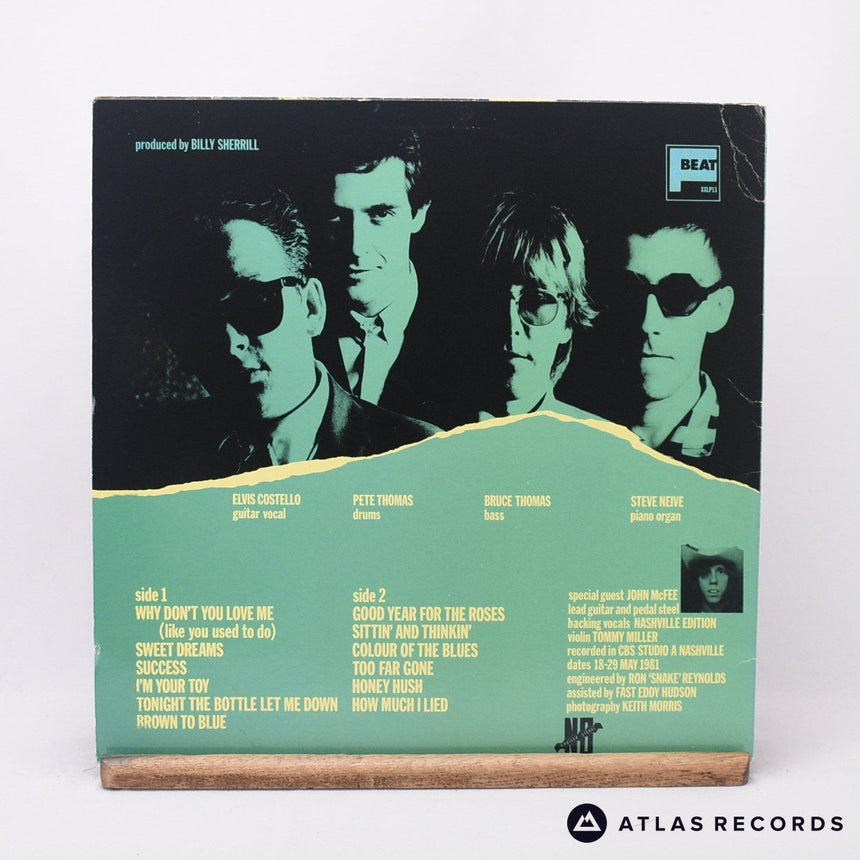 Elvis Costello & The Attractions - Almost Blue - LP Vinyl Record - VG+/EX