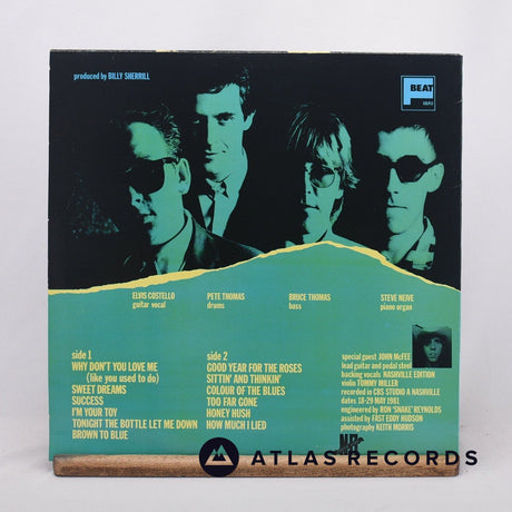 Elvis Costello & The Attractions - Almost Blue - LP Vinyl Record - EX/EX