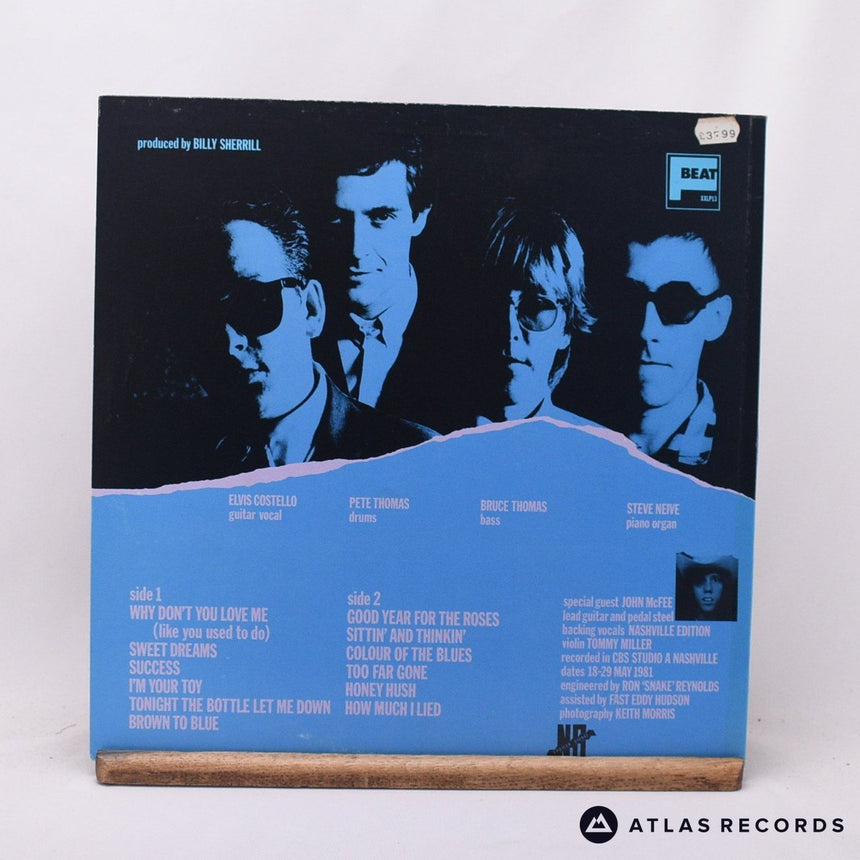 Elvis Costello & The Attractions - Almost Blue - LP Vinyl Record - EX/NM