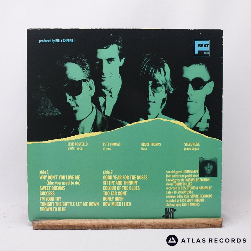 Elvis Costello & The Attractions - Almost Blue - LP Vinyl Record - EX/EX