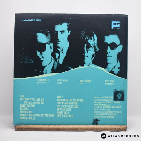 Elvis Costello & The Attractions - Almost Blue - LP Vinyl Record - EX/VG+