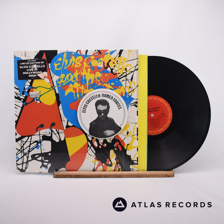 Elvis Costello & The Attractions Armed Forces LP Vinyl Record - Front Cover & Record