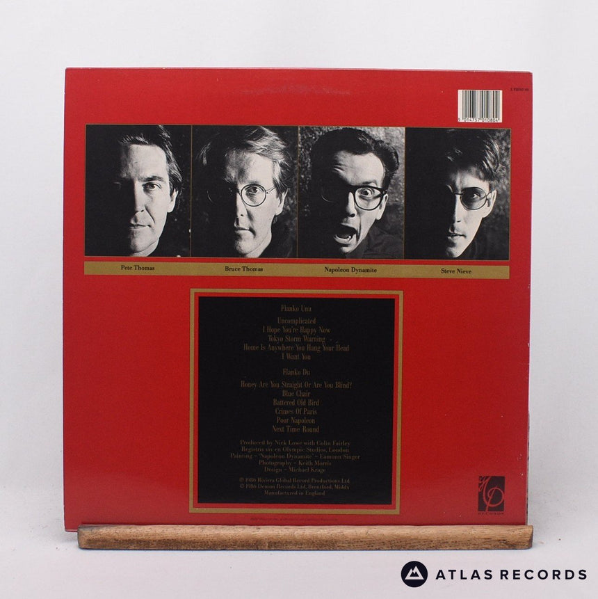 Elvis Costello & The Attractions - Blood & Chocolate - LP Vinyl Record - EX/EX