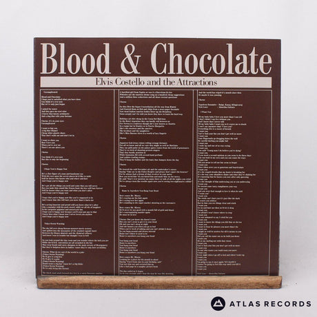 Elvis Costello & The Attractions - Blood & Chocolate - LP Vinyl Record - EX/EX