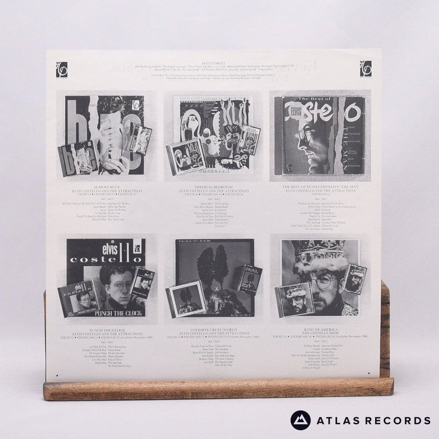 Elvis Costello & The Attractions - Blood & Chocolate - LP Vinyl Record - EX/EX