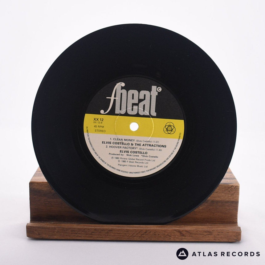 Elvis Costello & The Attractions - Clubland - 7" Vinyl Record - VG+/EX