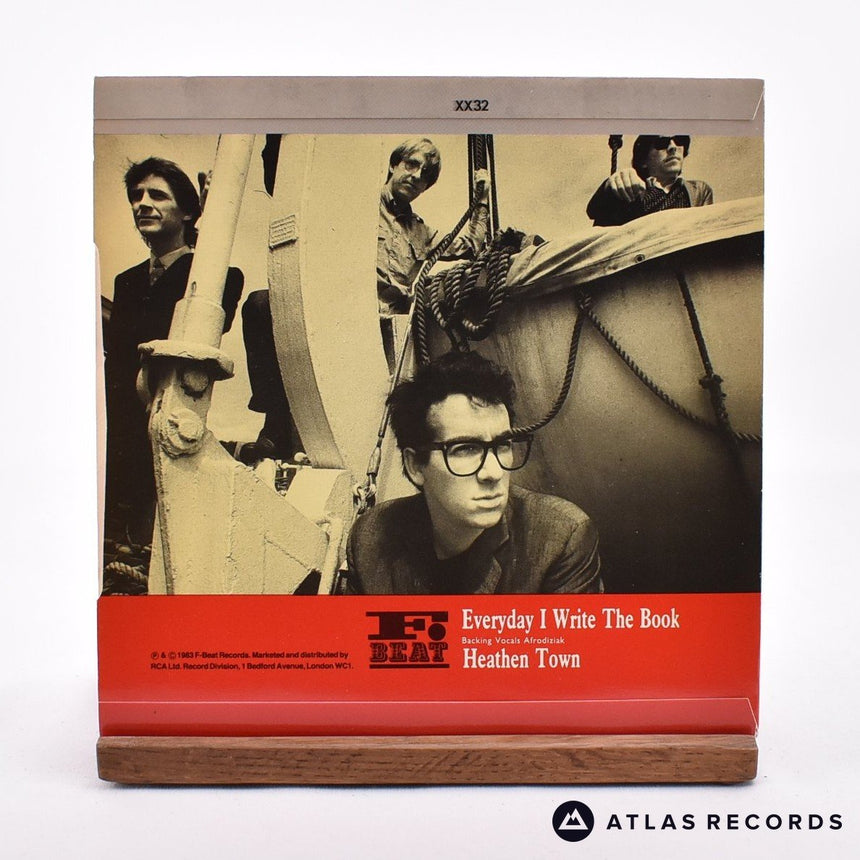 Elvis Costello & The Attractions - Everyday I Write The Book - 7" Vinyl Record - EX/NM