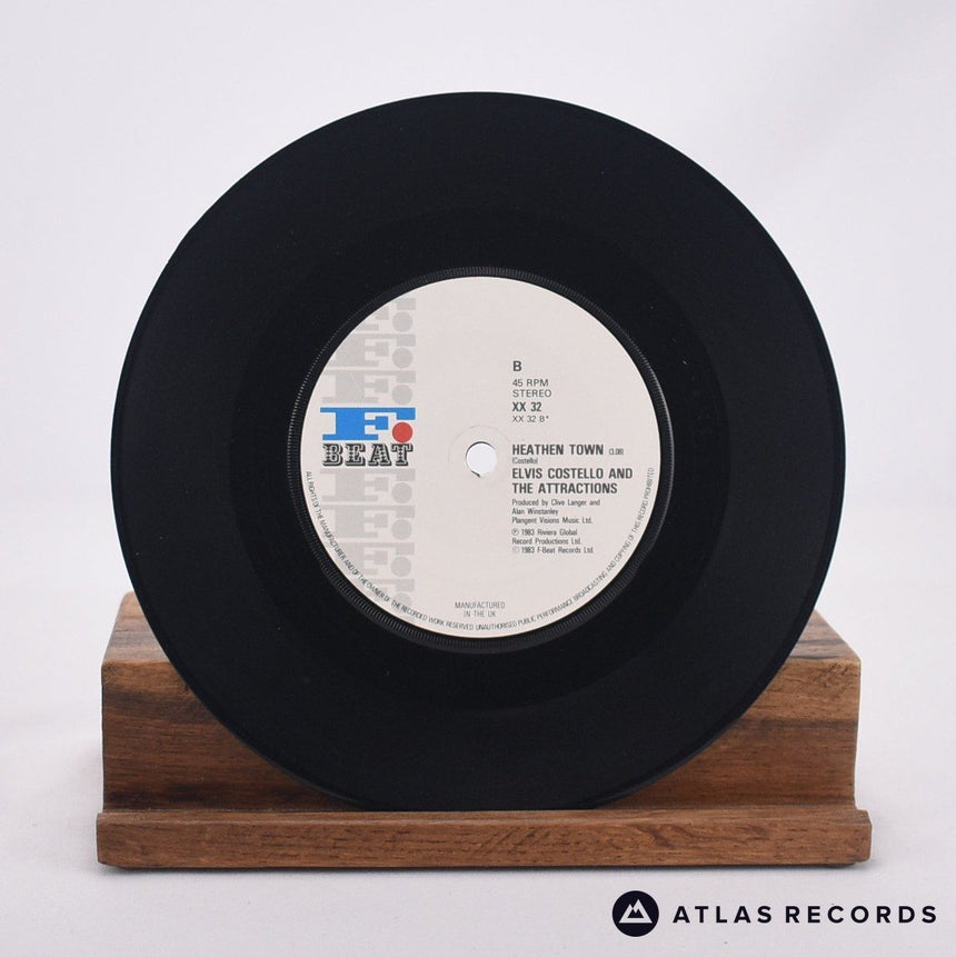 Elvis Costello & The Attractions - Everyday I Write The Book - 7" Vinyl Record - EX/VG+