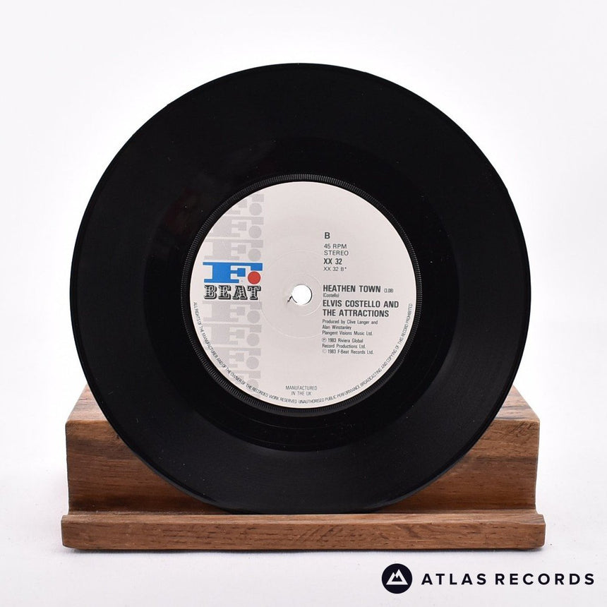 Elvis Costello & The Attractions - Everyday I Write The Book - 7" Vinyl Record - EX/NM