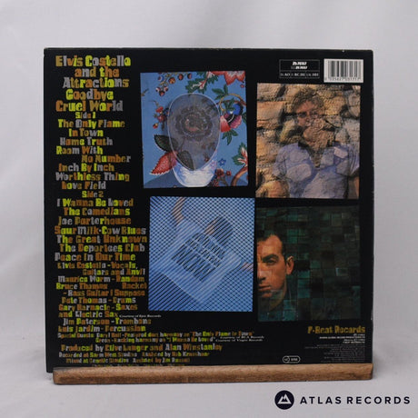 Elvis Costello & The Attractions - Goodbye Cruel World - LP Vinyl Record - EX/EX