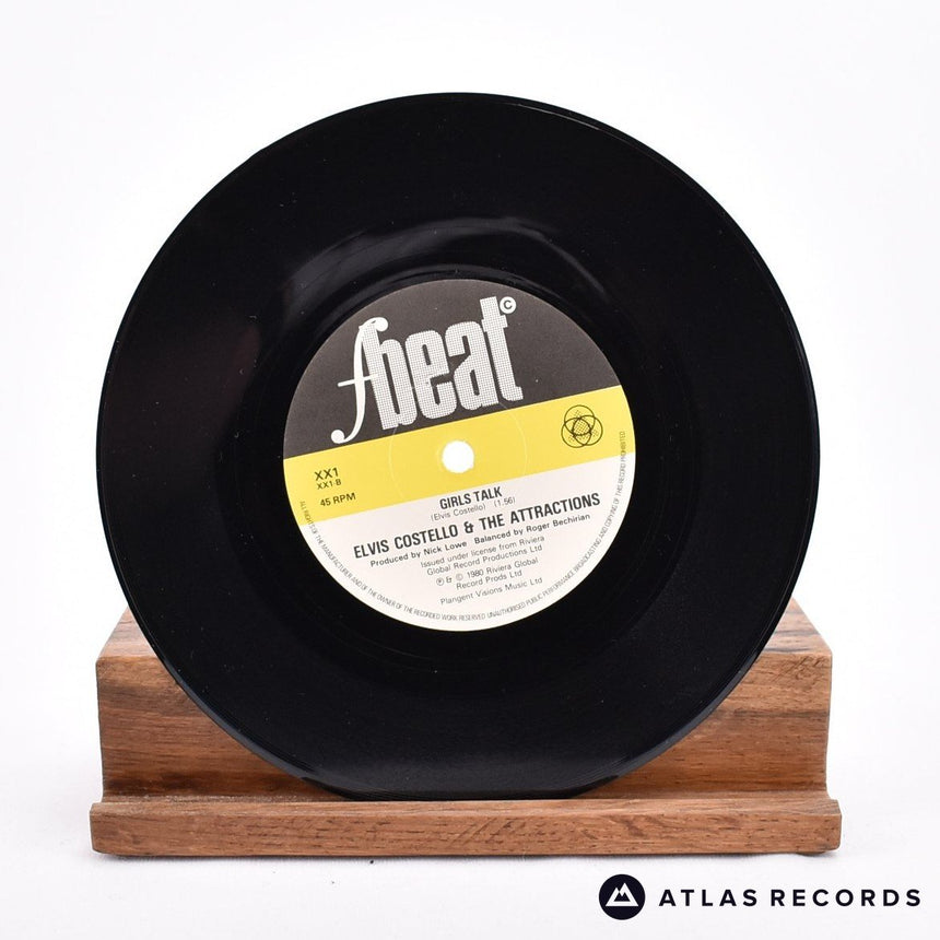 Elvis Costello & The Attractions - I Can't Stand Up For Falling Down - 7" Vinyl Record - EX/EX